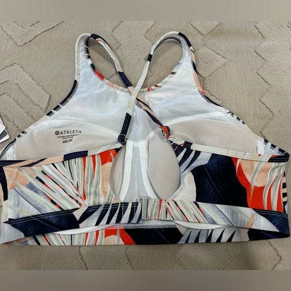 Athleta Tahitian Tropical Bra Cup Bikini, 38D-DD, NWT! - Picture 2 of 12